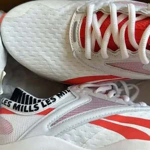 ?️‍♂️? Reebok HIIT Training Sneakers Men’s 6.5 - White, Black, Orange Blast! Reebok | Shoes | Reebok Hiit Training Sneakers Mens 65 White  main image 4